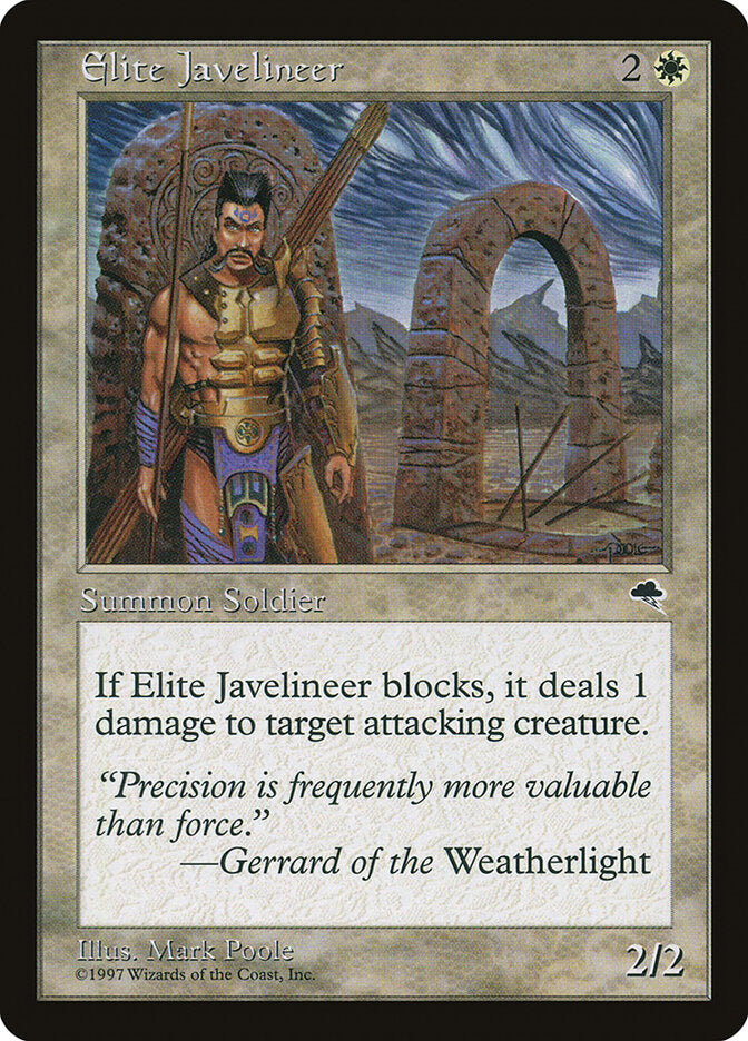 Elite Javelineer (17) - Tempest (TMP)