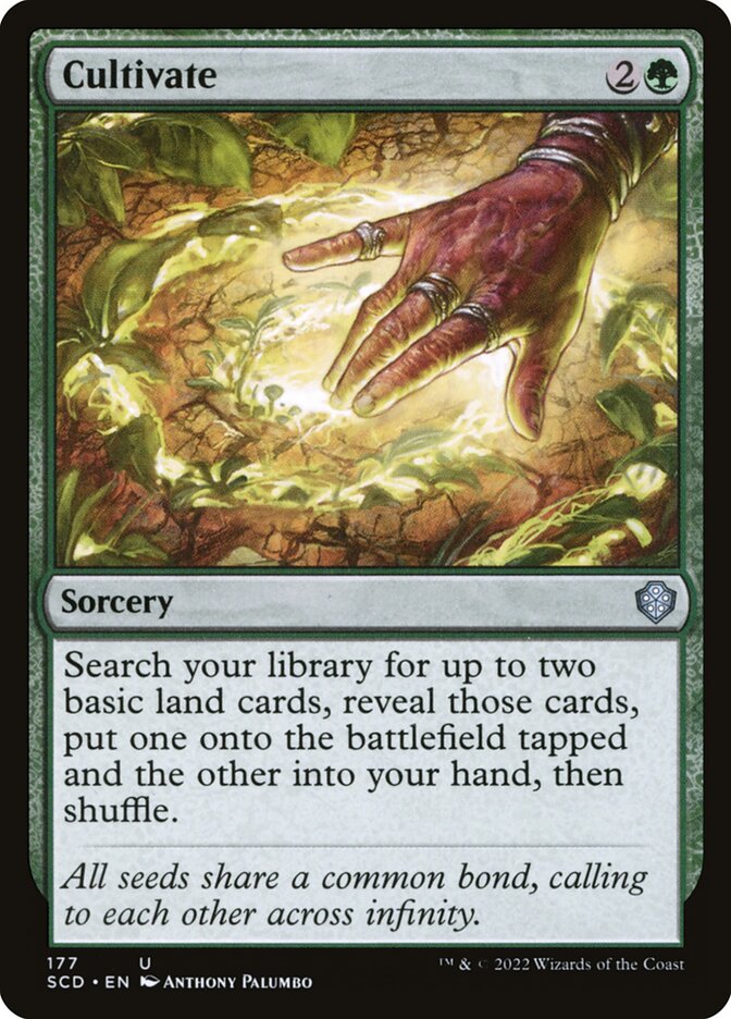 Cultivate (177) - Starter Commander Decks (SCD)