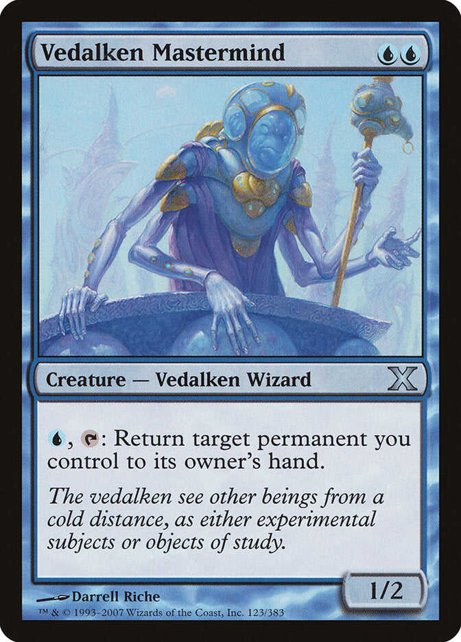 Vedalken Mastermind (123) - Tenth Edition (10E)