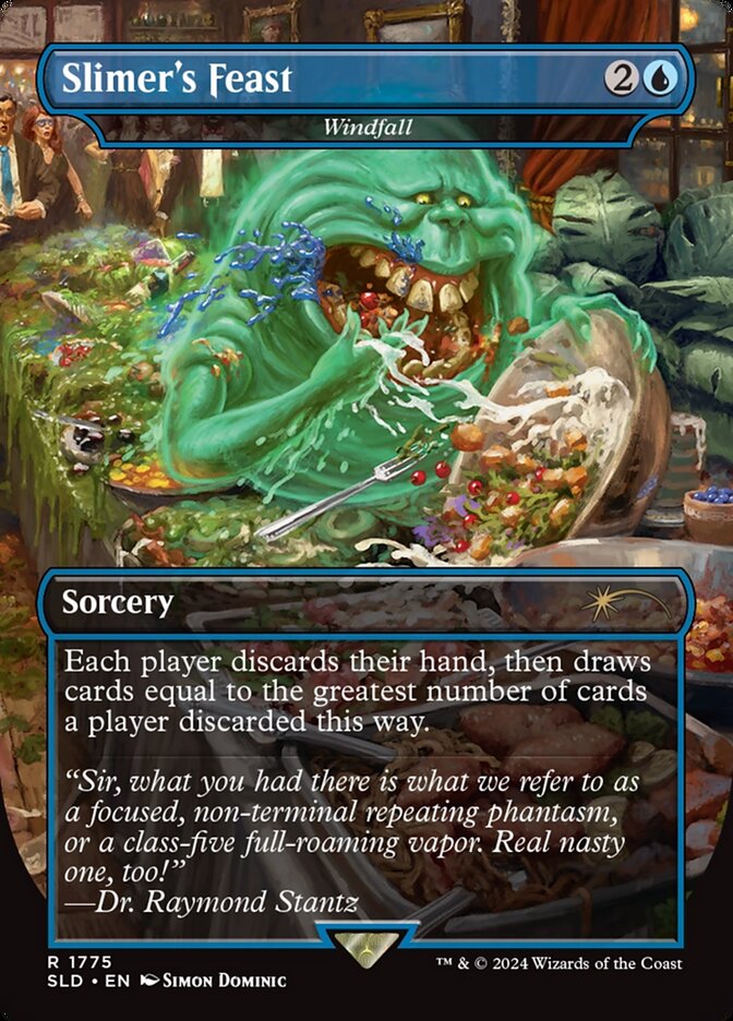 Slimer's Feast - Windfall (1775) - Secret Lair Drop (SLD)