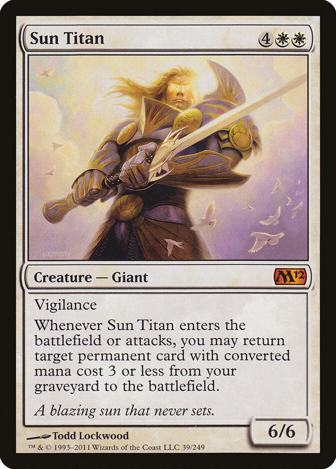 Sun Titan (39) - Magic 2012 (M12)