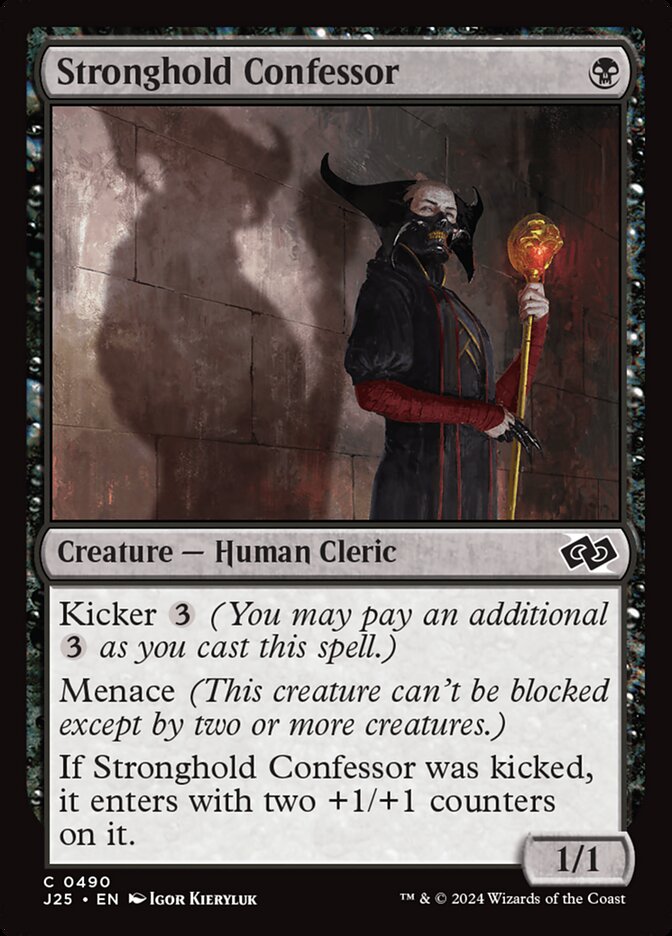 Stronghold Confessor (490) - Foundations Jumpstart (J25)