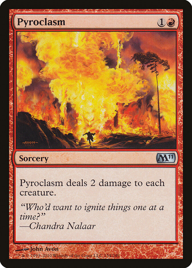 Pyroclasm (154) - Magic 2011 (M11)