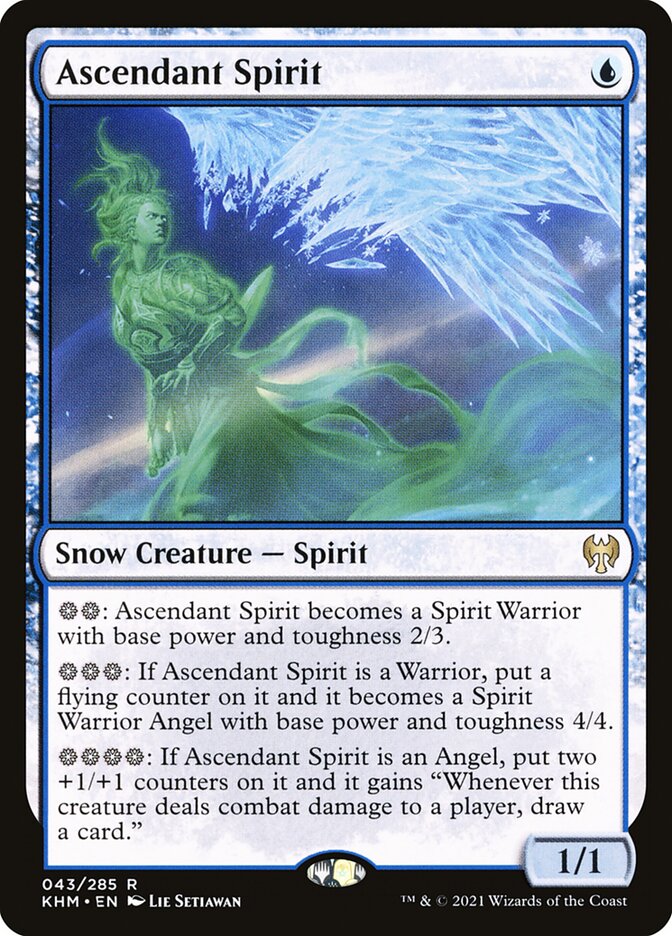 Ascendant Spirit (43) - Kaldheim (KHM)