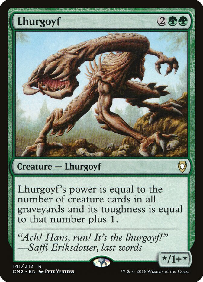 Lhurgoyf (141) - Commander Anthology Volume II (CM2)