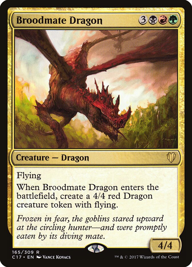 Broodmate Dragon (165) - Commander 2017 (C17)