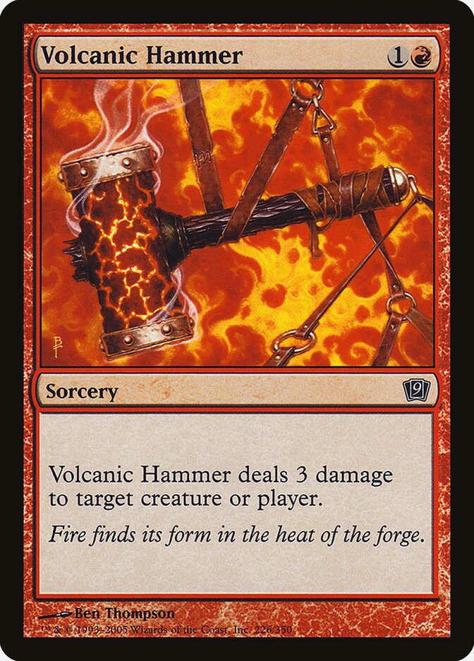 Volcanic Hammer (226) - Ninth Edition (9ED)