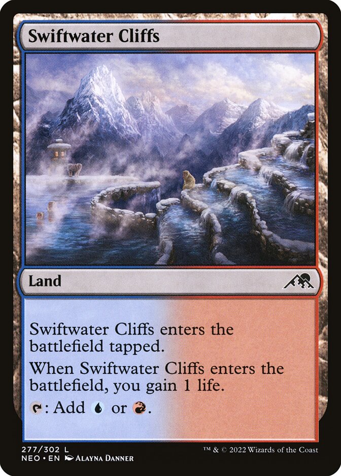 Swiftwater Cliffs (277) - Kamigawa: Neon Dynasty (NEO)