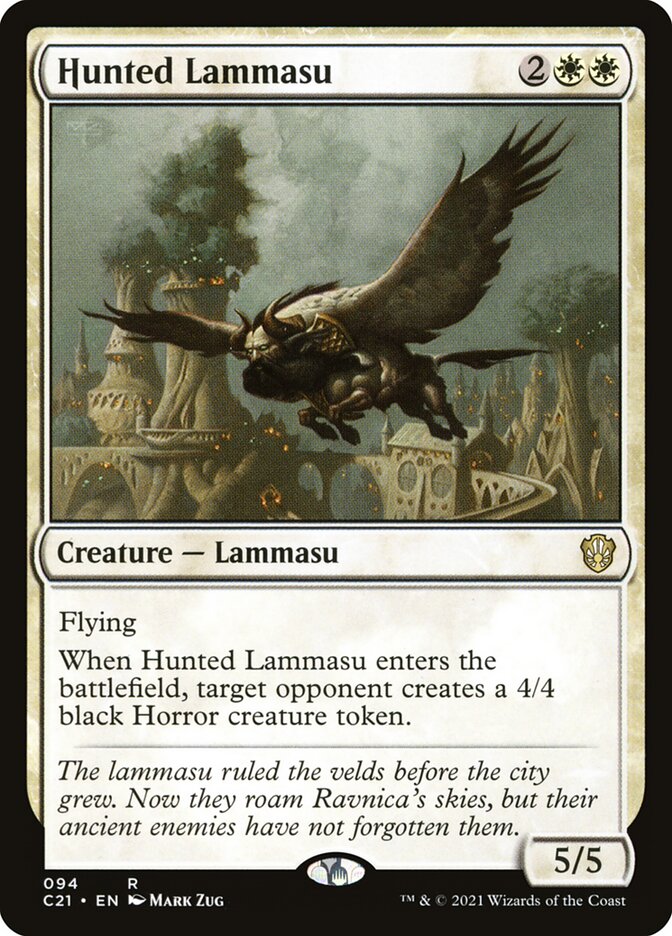 Hunted Lammasu (94) - Commander 2021 (C21)