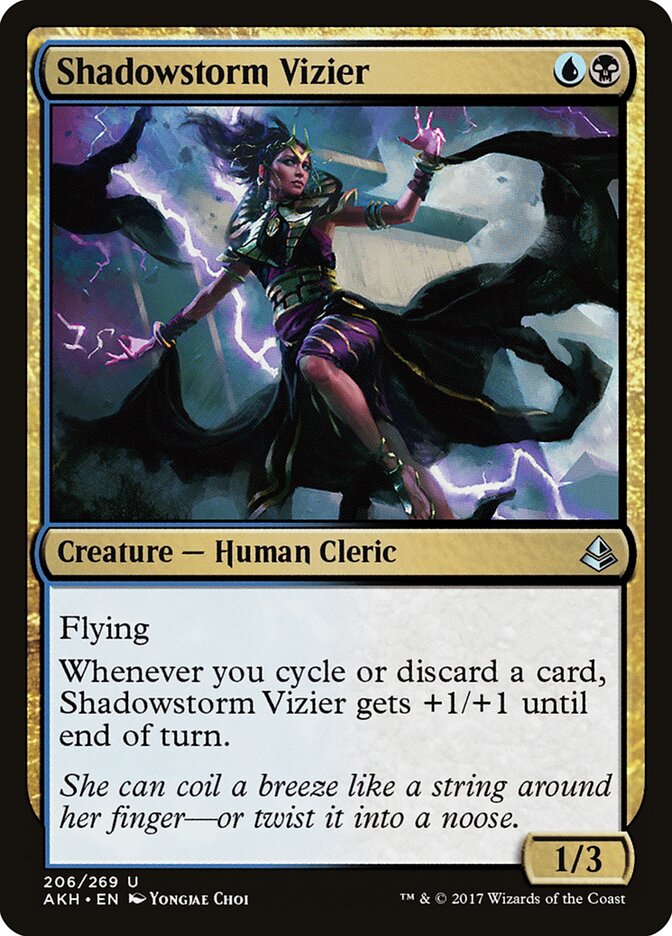 Shadowstorm Vizier (206) - Amonkhet (AKH)