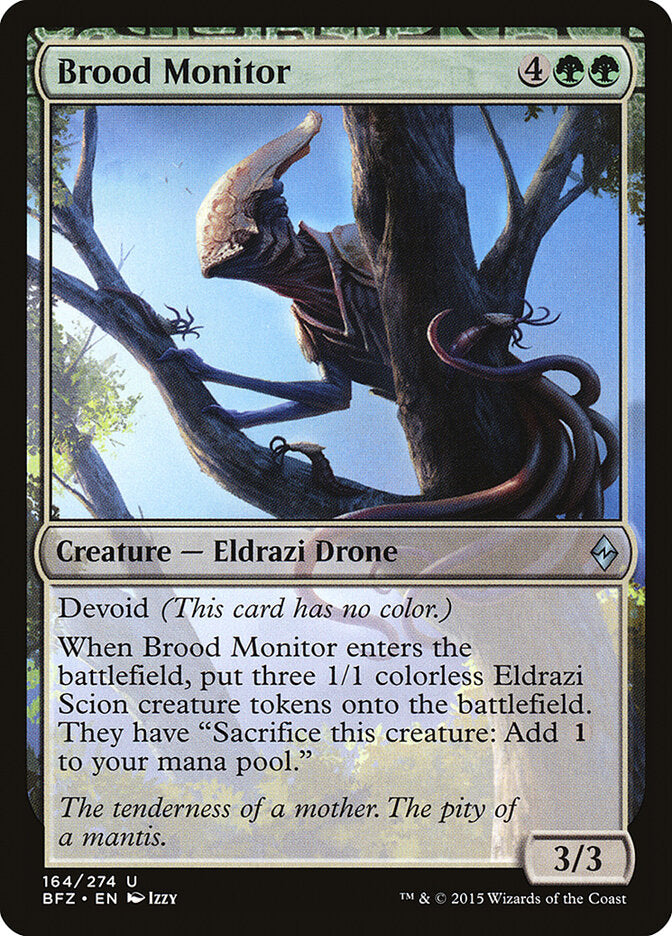 Brood Monitor (164) - Battle for Zendikar (BFZ)