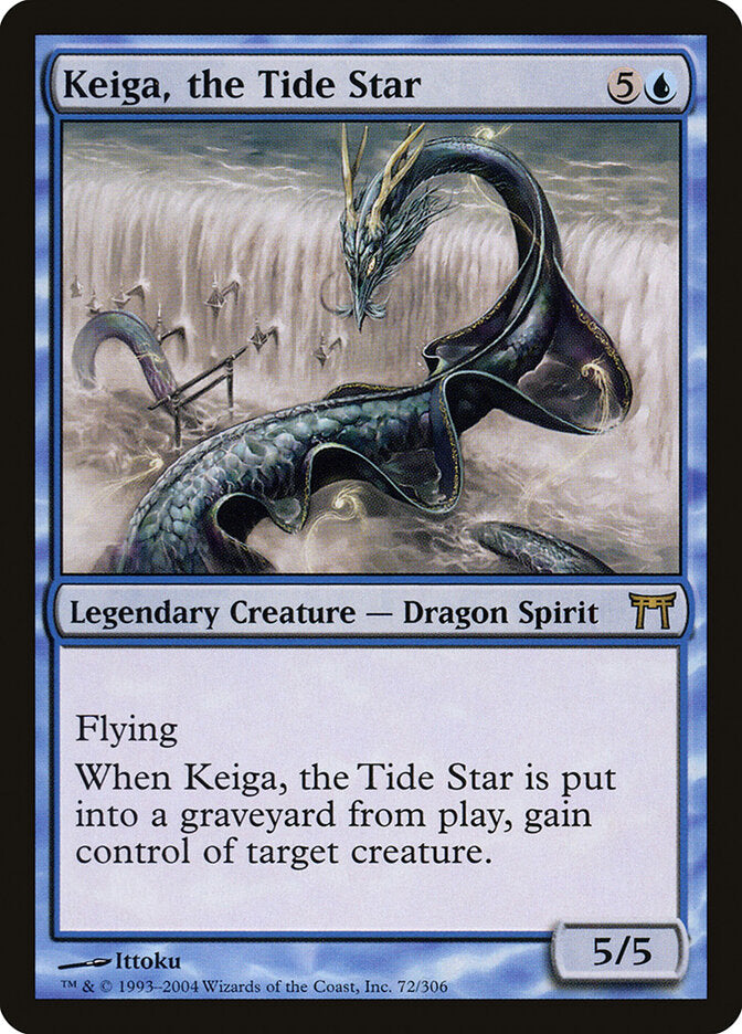 Keiga, the Tide Star (72) - Champions of Kamigawa (CHK)