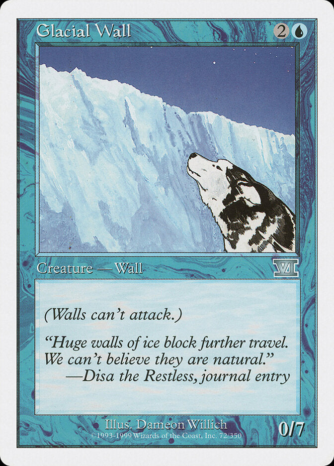 Glacial Wall (72) - Classic Sixth Edition (6ED)