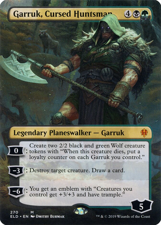 Garruk, Cursed Huntsman (270) - Throne of Eldraine (ELD)