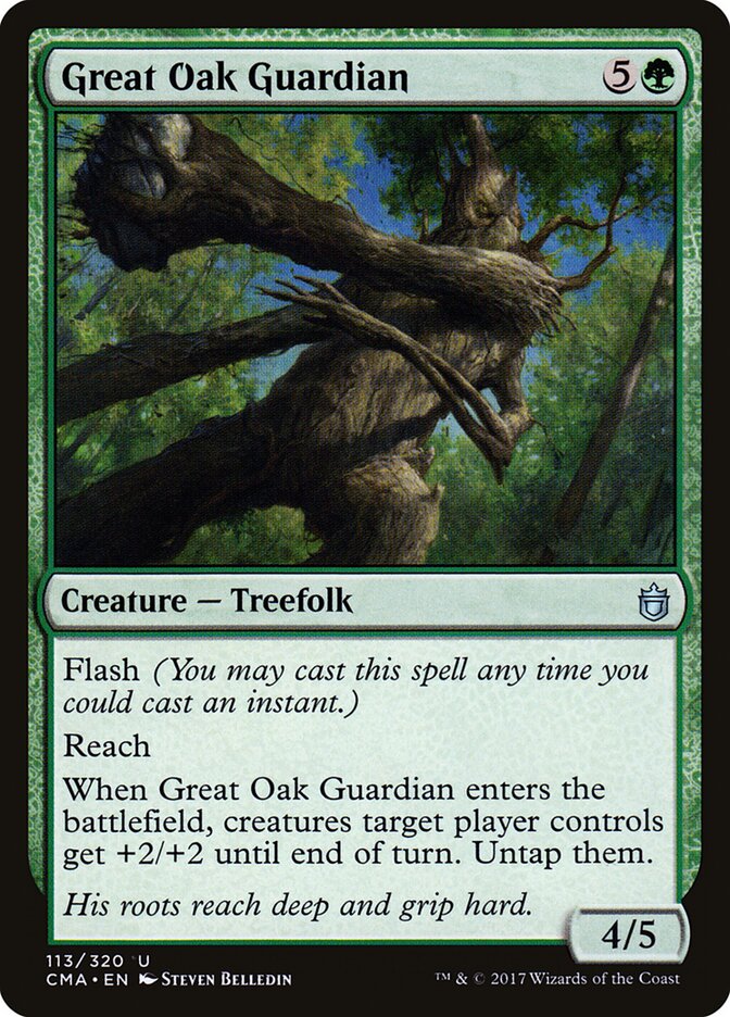Great Oak Guardian (113) - Commander Anthology (CMA)