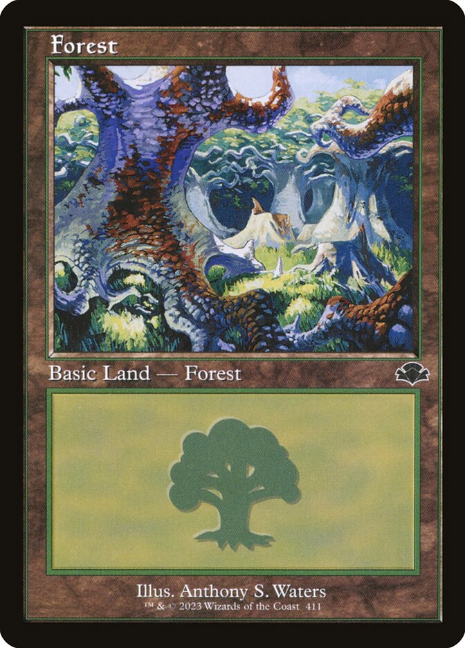Forest (411) - Dominaria Remastered (DMR)