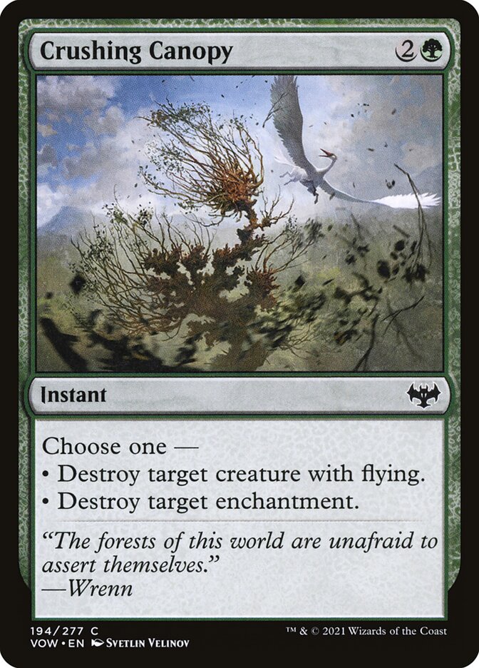 Crushing Canopy (194) - Innistrad: Crimson Vow (VOW)