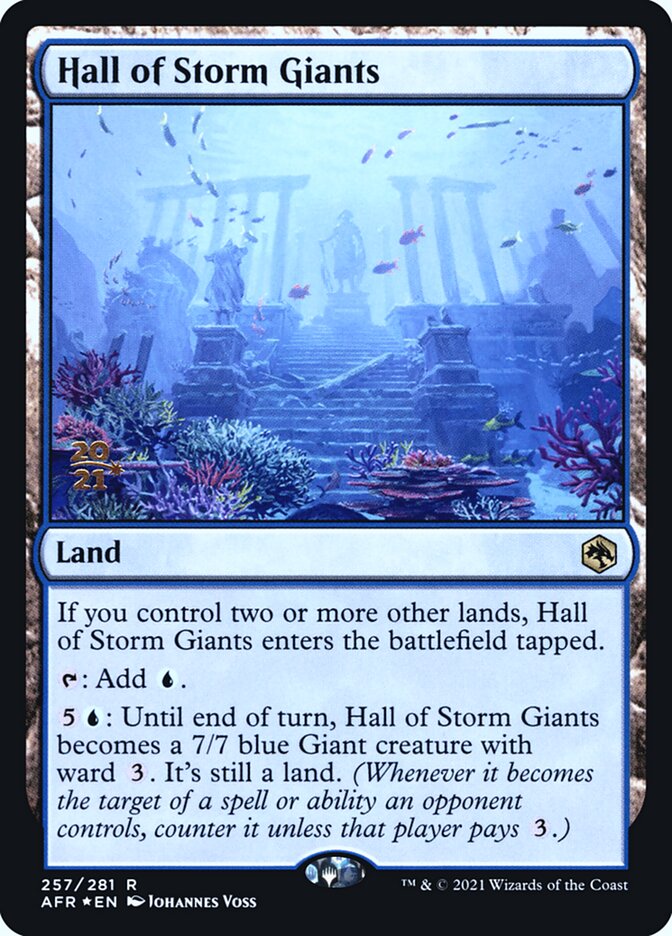 Hall of Storm Giants (257s) - Adventures in the Forgotten Realms Promos (PAFR)