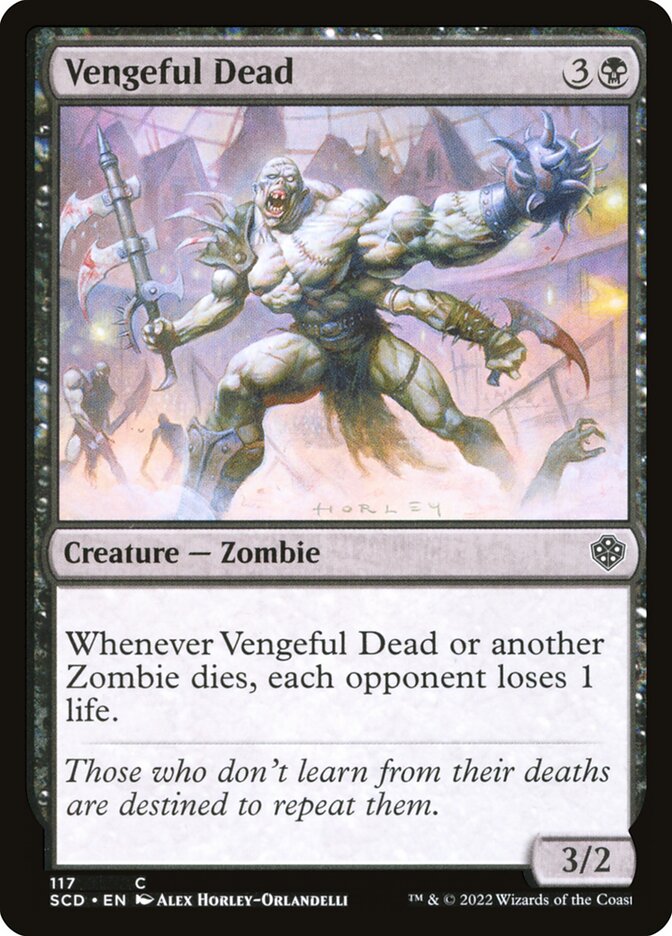 Vengeful Dead (117) - Starter Commander Decks (SCD)