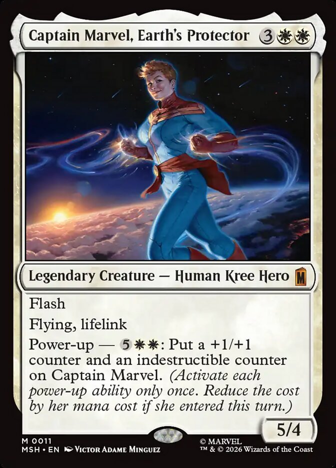 Captain Marvel, Earth's Protector (11) - Marvel Super Heroes (MSH)