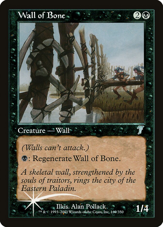 Wall of Bone (169) - Seventh Edition (7ED)