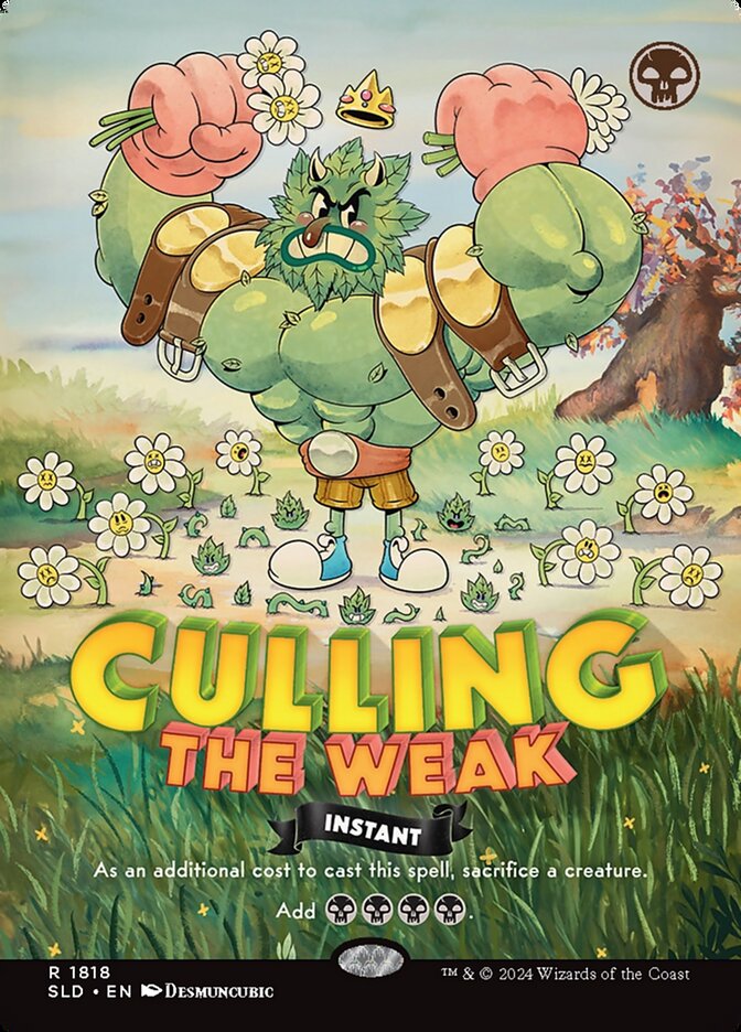 Culling the Weak (1818) - Secret Lair Drop (SLD)