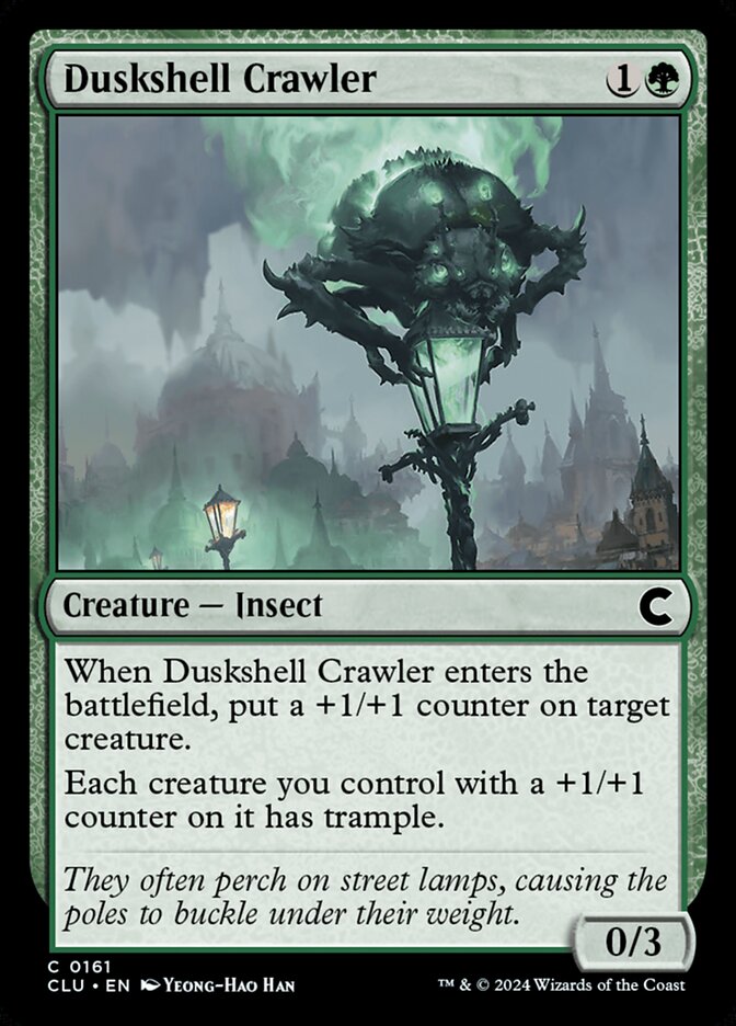 Duskshell Crawler (161) - Ravnica: Clue Edition (CLU)