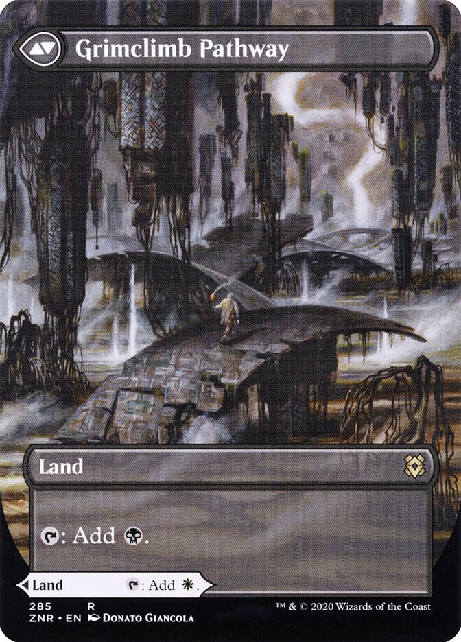 Brightclimb Pathway // Grimclimb Pathway (285) - Zendikar Rising (ZNR)