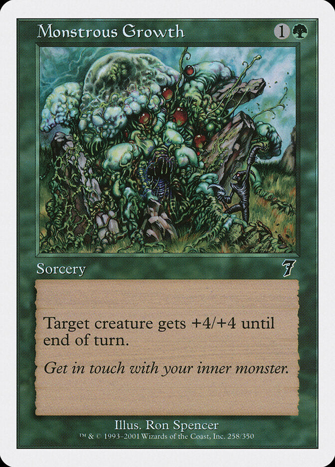 Monstrous Growth (258) - Seventh Edition (7ED)