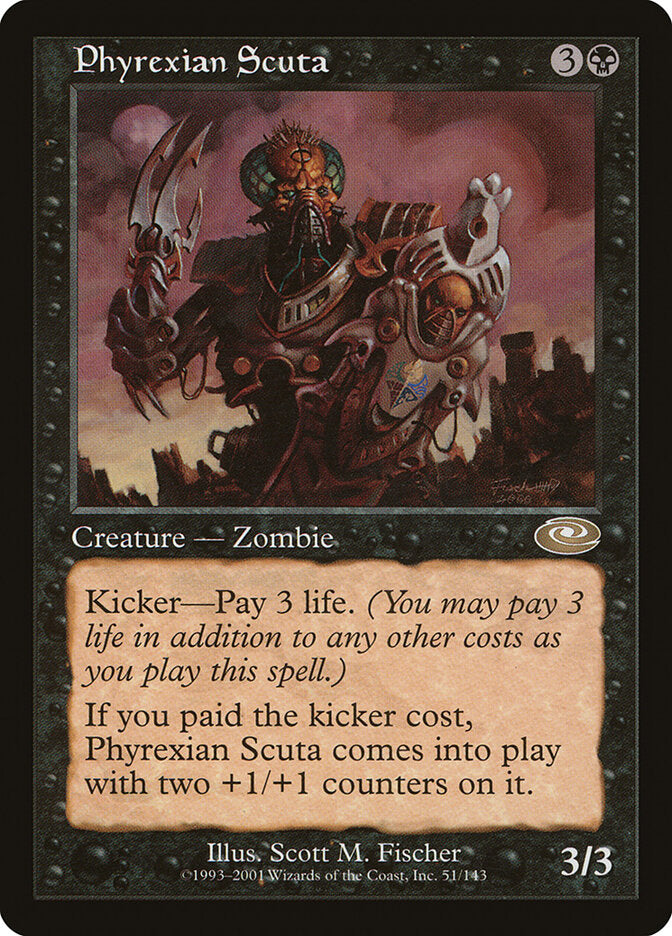Phyrexian Scuta (51) - Planeshift (PLS)