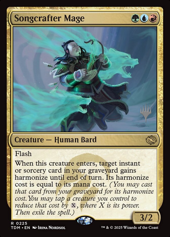 Songcrafter Mage (225p) - Tarkir: Dragonstorm Promos (PTDM)