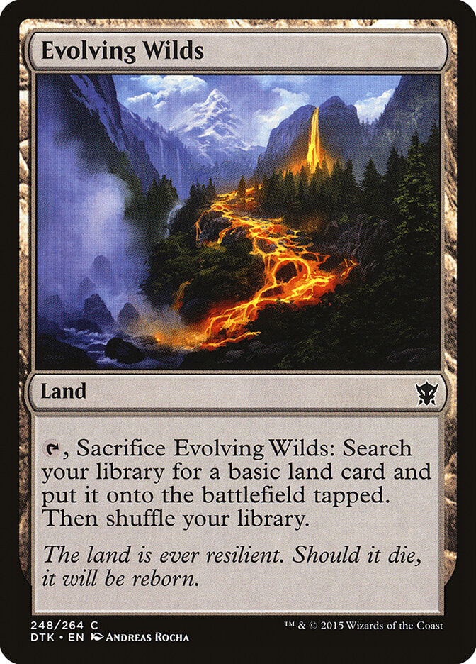 Evolving Wilds (248) - Dragons of Tarkir (DTK)