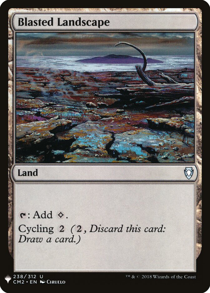 Blasted Landscape (CM2-238) - The List (PLST)