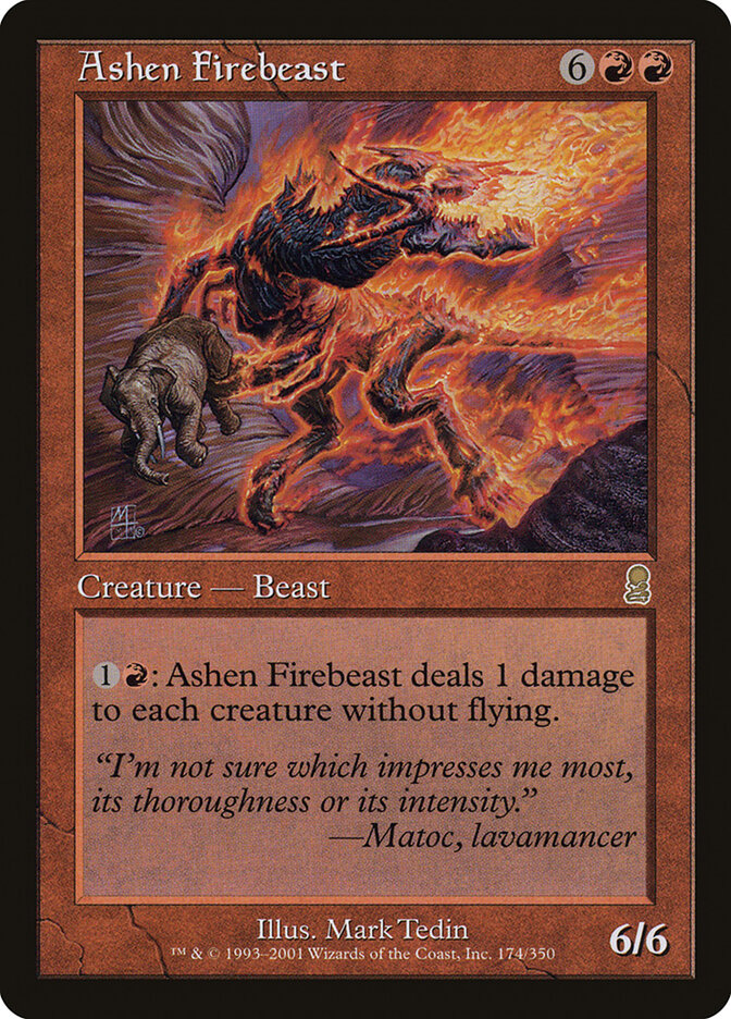 Ashen Firebeast (174) - Odyssey (ODY)