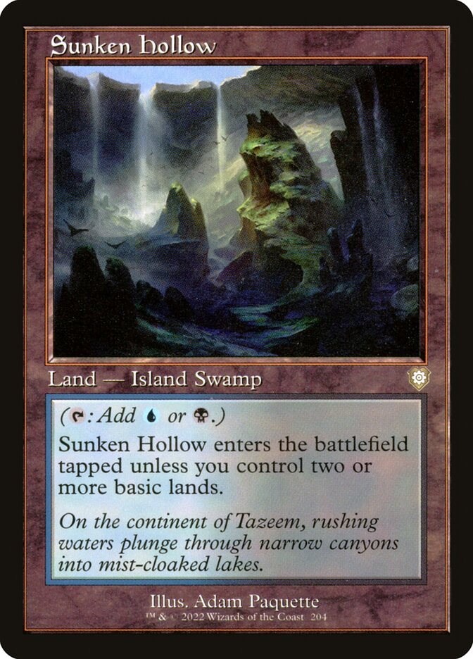 Sunken Hollow (204) - The Brothers' War Commander (BRC)