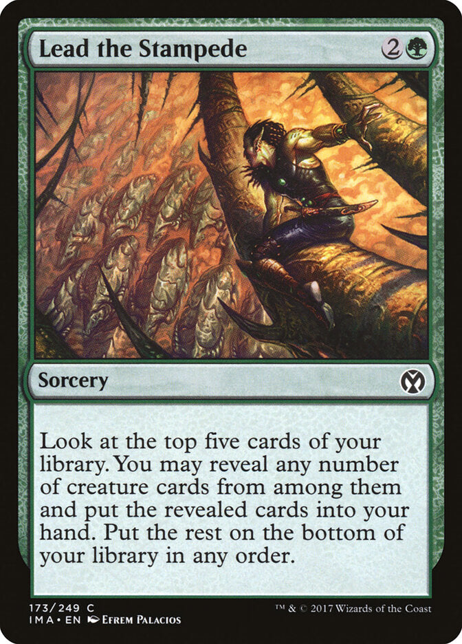 Lead the Stampede (173) - Iconic Masters (IMA)