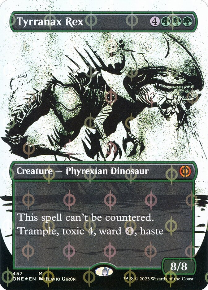 Tyrranax Rex (457) - Phyrexia: All Will Be One (ONE)