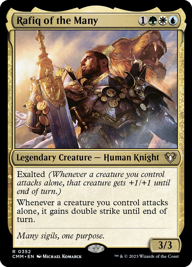 Rafiq of the Many (352) - Commander Masters (CMM)