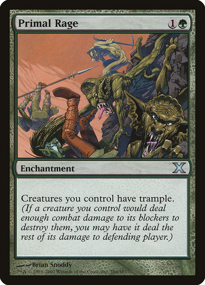 Primal Rage (286) - Tenth Edition (10E)
