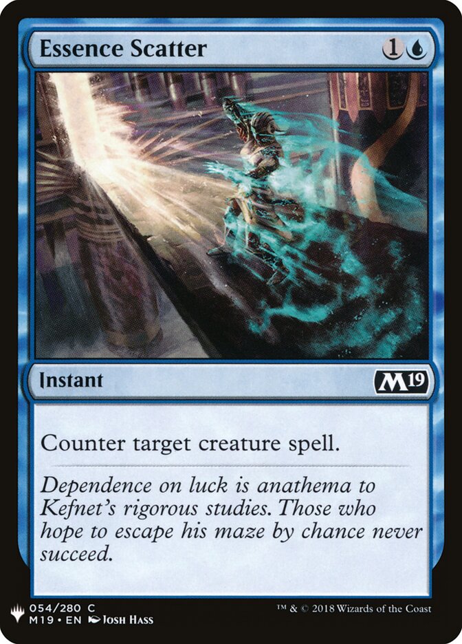 Essence Scatter (M19-54) - The List (PLST)