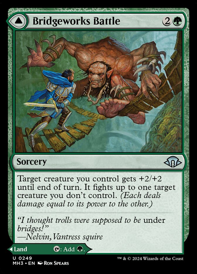 Bridgeworks Battle // Tanglespan Bridgeworks (249) - Modern Horizons 3 (MH3)