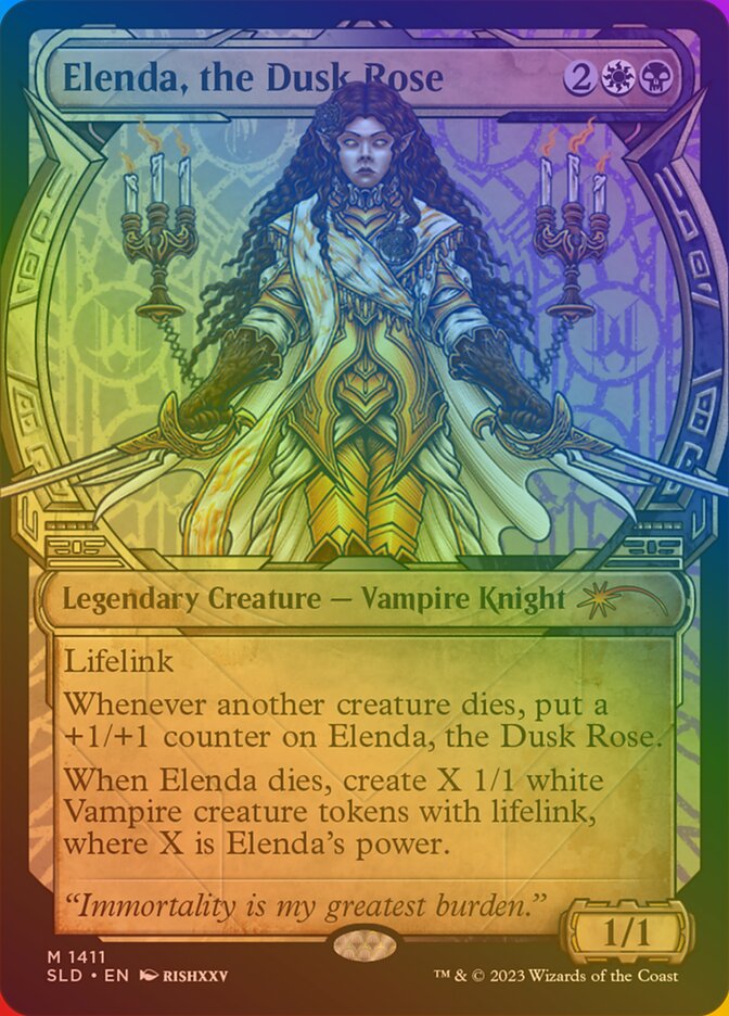 Elenda, the Dusk Rose (1411★) - Secret Lair Drop (SLD)