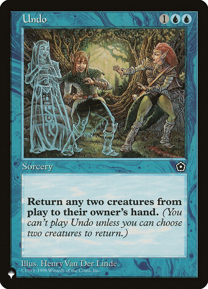 Undo (P02-59) - The List (PLST)