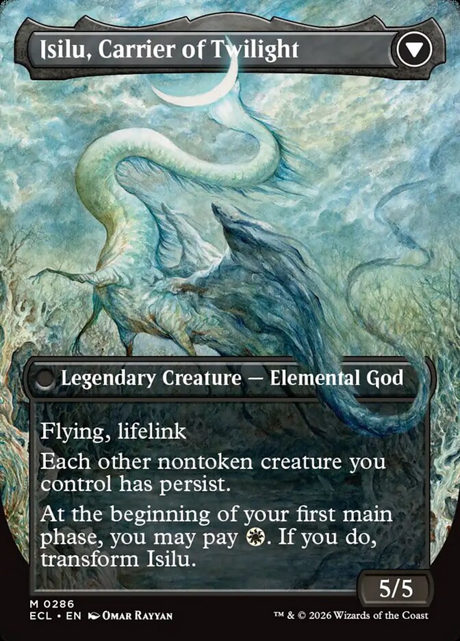 Eirdu, Carrier of Dawn // Isilu, Carrier of Twilight (286) - Lorwyn Eclipsed (ECL)