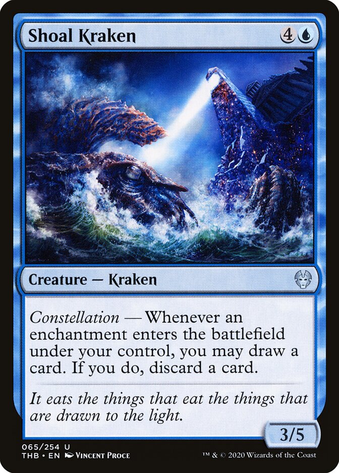 Shoal Kraken (65) - Theros Beyond Death (THB)
