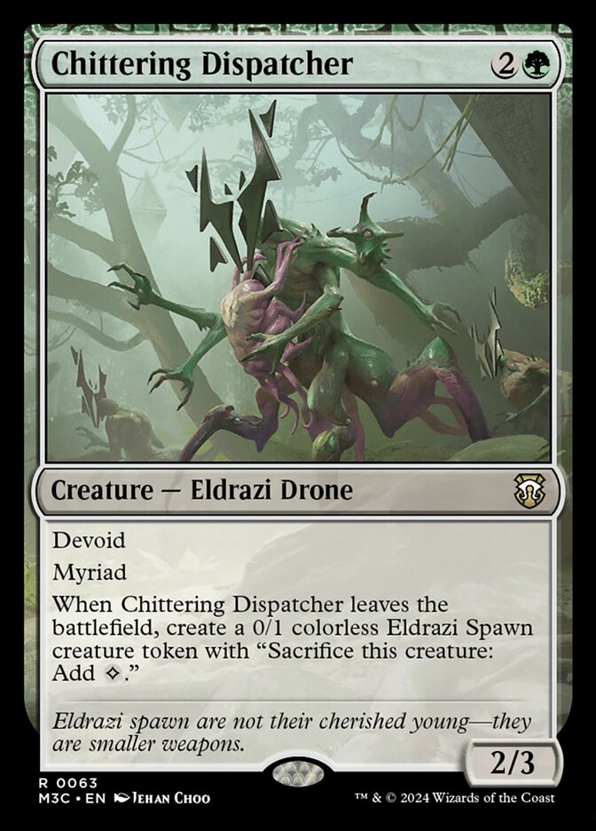 Chittering Dispatcher (63) - Modern Horizons 3 Commander (M3C)