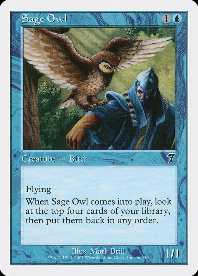 Sage Owl (96) - Seventh Edition (7ED)