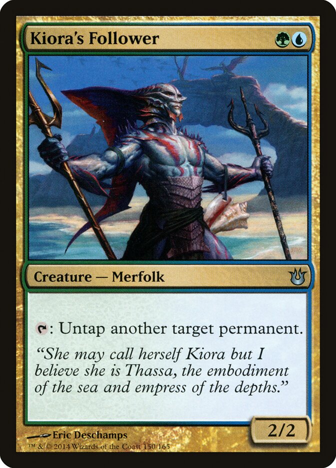 Kiora's Follower (150) - Born of the Gods (BNG)