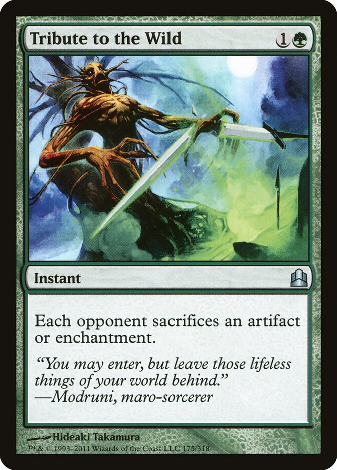 Tribute to the Wild (175) - Commander 2011 (CMD)