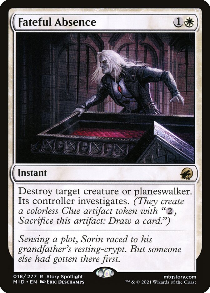 Fateful Absence (18) - Innistrad: Midnight Hunt (MID)